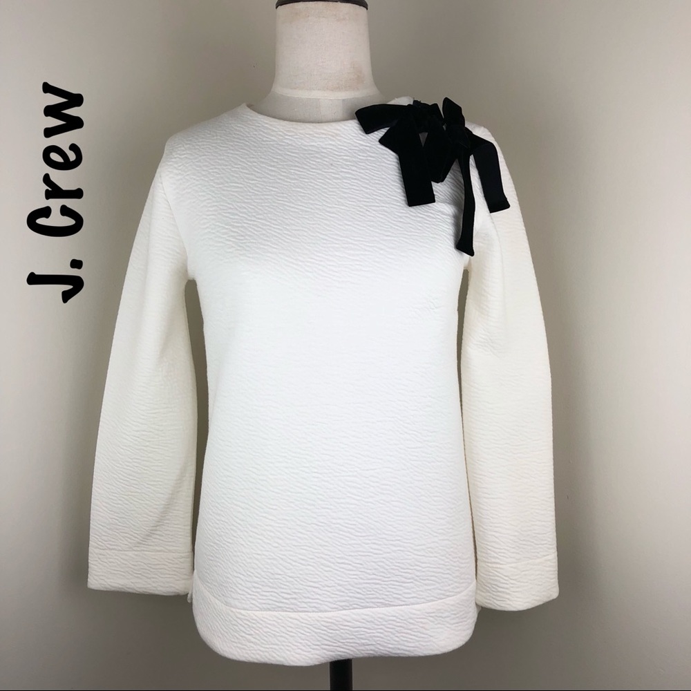 Host pick J. crew Bow shirt New with tags XS